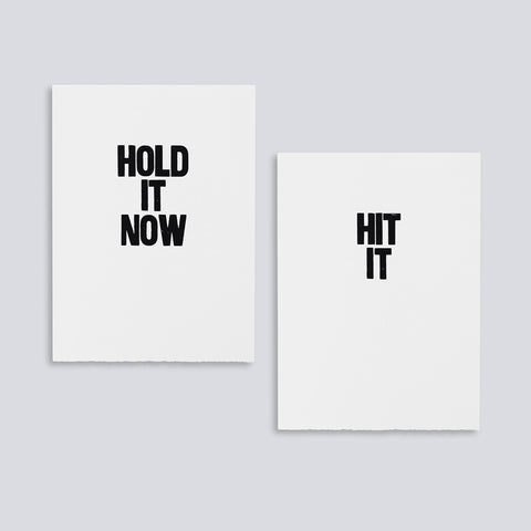 Hold It Now, Hit It