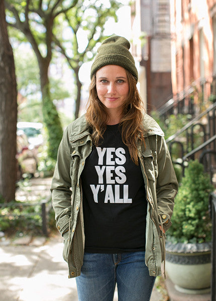 Yes Yes Y'all Crewneck Tee